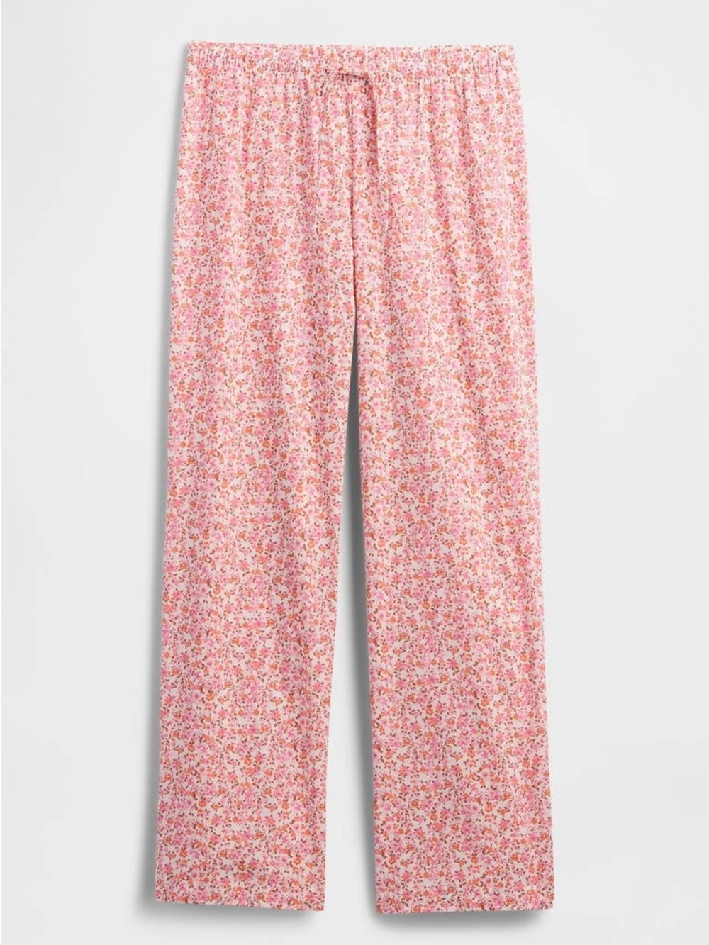 GAP Pink Floral Wide-Leg Pajama Pants Large NWOT